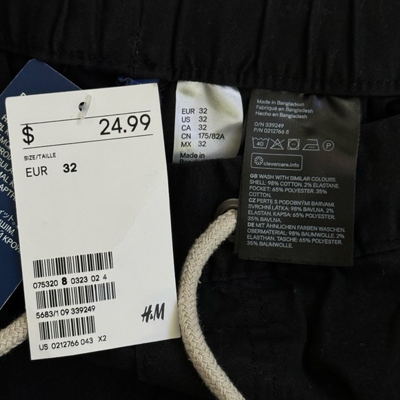 Cotton Twill Jogger Pants - Picture 4 of 6